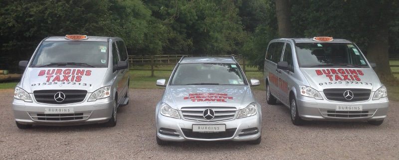 Burgins Taxis executive vehicle for airport transfer in Leighton Buzzard
